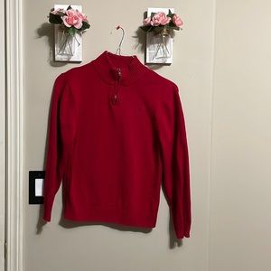 Red Calvin Klein sweater